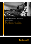 Neumáticos para vehículos comerciales Consejos