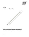 PT-35 Antorchas de Corte Plasma - ESAB Welding & Cutting Products