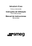 Istruzioni d`uso Instru&ccedil;&otilde;es de Utiliza&ccedil;&atilde;o Manual de instrucciones