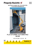 plataforma haulotte ha16x - SERALFE, Servicios de Alquiler y