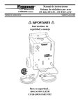 Manual de instrucciones Sistema de soldadura por arco FP