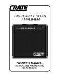 GX-20M/R GUITAR AMPLIFIER