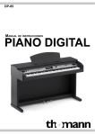 Manual de instrucciones • Thomann • Piano Digital • DP-85
