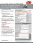 Manual de instrucciones para el profesional de bienes ra&iacute;ces
