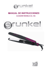 (MANUAL ESPA&Ntilde;OL AL-15G-BWB681 alisador b&aacute;sico)