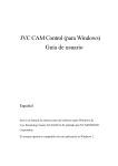 JVC CAM Control (para Windows) Guía de usuario