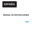 SC-500 MANUAL DE INSTRUCCIONES (ESPANOL)