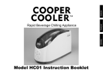 Model HC01 Instruction Booklet