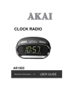 CLOCK RADIO