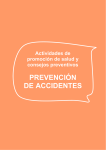 Consejos prevención de accidentes