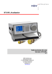 973-SF6 Analizador - MBW Calibration AG