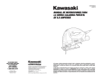 manual de instrucciones para la sierra caladora
