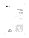 Manual de uso e instalaci&oacute;n Especificaciones t&eacute;cnicas y