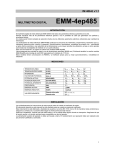 Manual EMM4e-485-caste V1.1