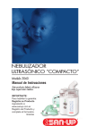 NEBULIZADOR ULTRASÓNICO “COMPACTO”