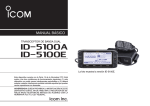 ID-5100A/E Manual Básico