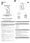 dispensador de jabón automático manual de instrucciones