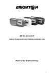BT-11-B-A-R-M Manual de Instrucciones