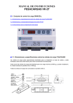 MANUAL DE INSTRUCCIONES PESACARGAS VK-2T