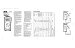 #61-340 #61-342 Multímetro digital Manual de Instrucciones Voltaje