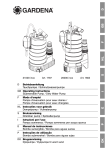 OM, Gardena, Bomba sumergible / Bomba para aguas sucias, Art