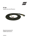 PT-38 Sopletes de corte Plasmarc - ESAB Welding & Cutting Products