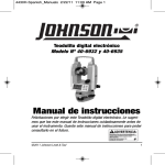 Manual de instrucciones