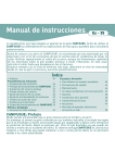 Manual de instrucciones