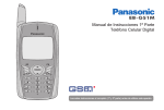 Manual de Instrucciones 1&ordf; Parte Tel&eacute;fono Celular Digital