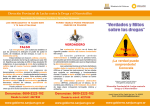 Triptico Verdades y Mitos sobre las Drogas