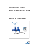 BOA-Control/BOA-Control IMS Manual de instrucciones