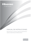 MANUAL DE INSTRUCCIONES - Outlet Electrodomésticos