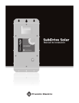 subdrive solar - Franklin Electric