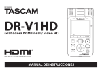 DR-V1HD Owner`s Manual