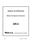 Manual de Instrucciones