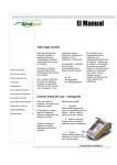 Maquinas limpiaplayas Windland manual de instrucciones