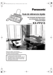 Guia de usuario KX-FP215