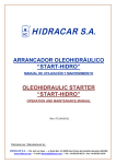 Manual de instrucciones del arrancador Start-Hidro (SH1