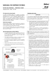 Manual de instrucciones Sonda interfase