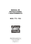 manual de instrucciones y mantenimiento mod. tt3 - fs3