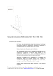 Manual de instrucciones VISION modelos 7810 – 7811