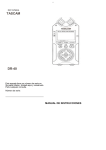 Manual Tascam DR-40 en Español