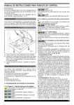 MANUAL DE INSTRUCCIONES PARA PANELES DE CONTROL