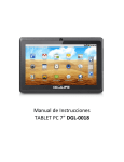 Manual de Instrucciones TABLET PC 7” DGL-0018