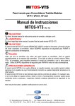 Manual de Instrucciones MITOS-VT5 Ver 1.5