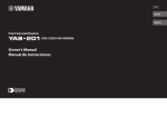 Owner`s Manual Manual de Instrucciones