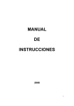 MANUAL DE INSTRUCCIONES