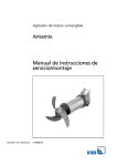 Amamix Manual de instrucciones de servicio/montaje