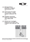 TRK Montageanleitung Einzelröhre