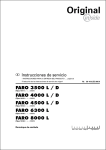 nstrucciones faro 3500 l / d faro 4000 l / d faro 4500 l / d